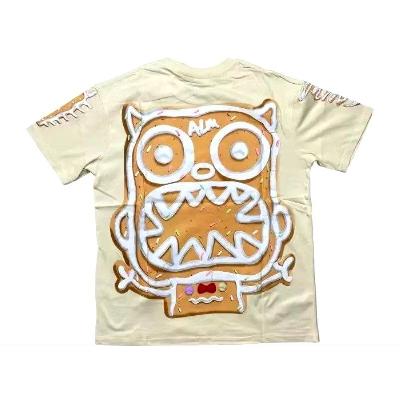 [CALMMIND] Sausage Beige Tshirt