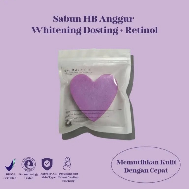 Penawaran Terpopuler READY Sabun Dosting Anggur Dosting  Retinol Shimai Skin  Sabun Love Shimai Skin
