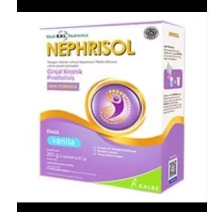 

NEPHRISOL VANILA 201 GRAM ( 3 SACHET @67 GRAM)