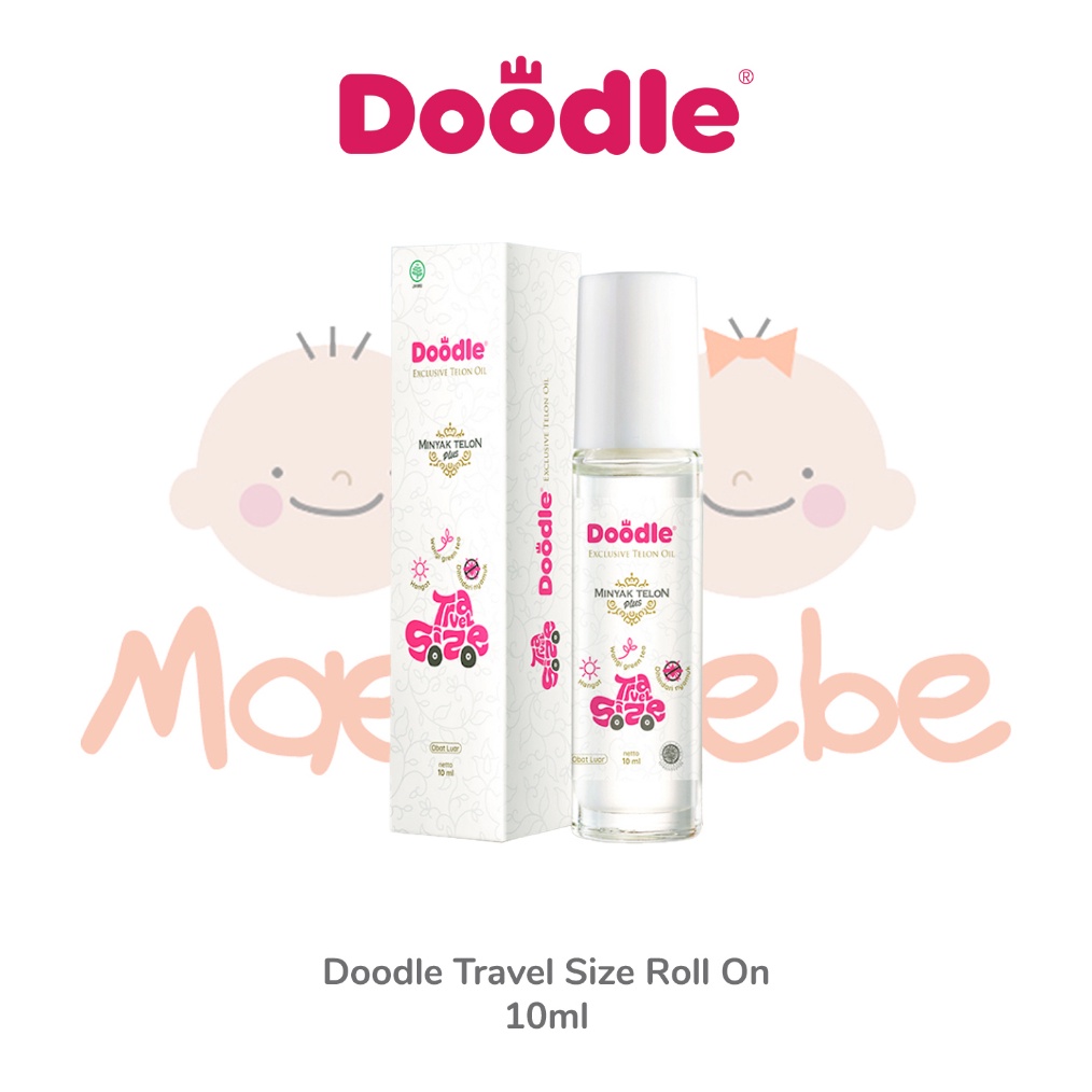 

Promo 3 Doodle Minyak Telon Travel Size Roll On 1ml A94