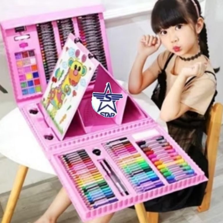 

First Hand CRAYON Warna Anak Set 28 15 68 46 Pcs Art Full Set Krayon Mewarnai Anak Pensil Warna Perlengkapan Mewarnai Lukis