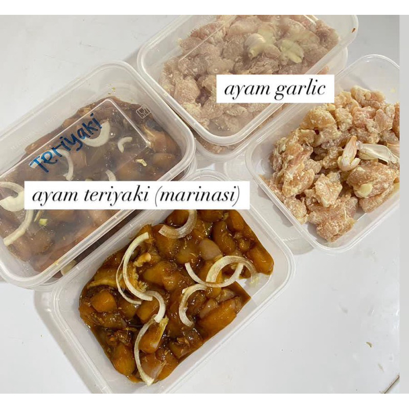 

daging ayam teriyaki/marinasi