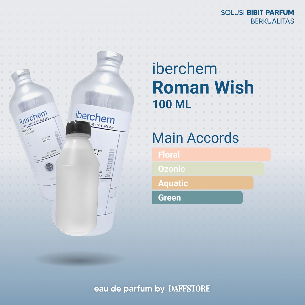 Bibit Parfum Roman Wish Murni Original Tahan Lama