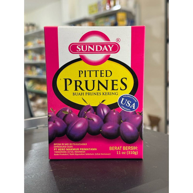 

Sunday pitted prunes 310gr