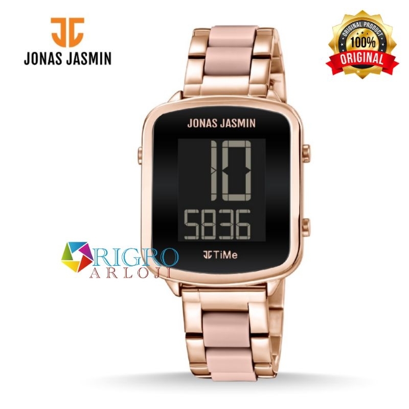 Jam Tangan Wanita Digital Jonas Jasmin 2261 Original