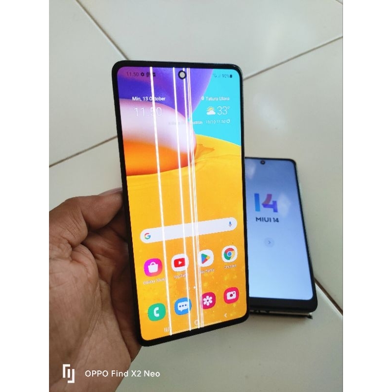 mesin samsung a71 normal tested