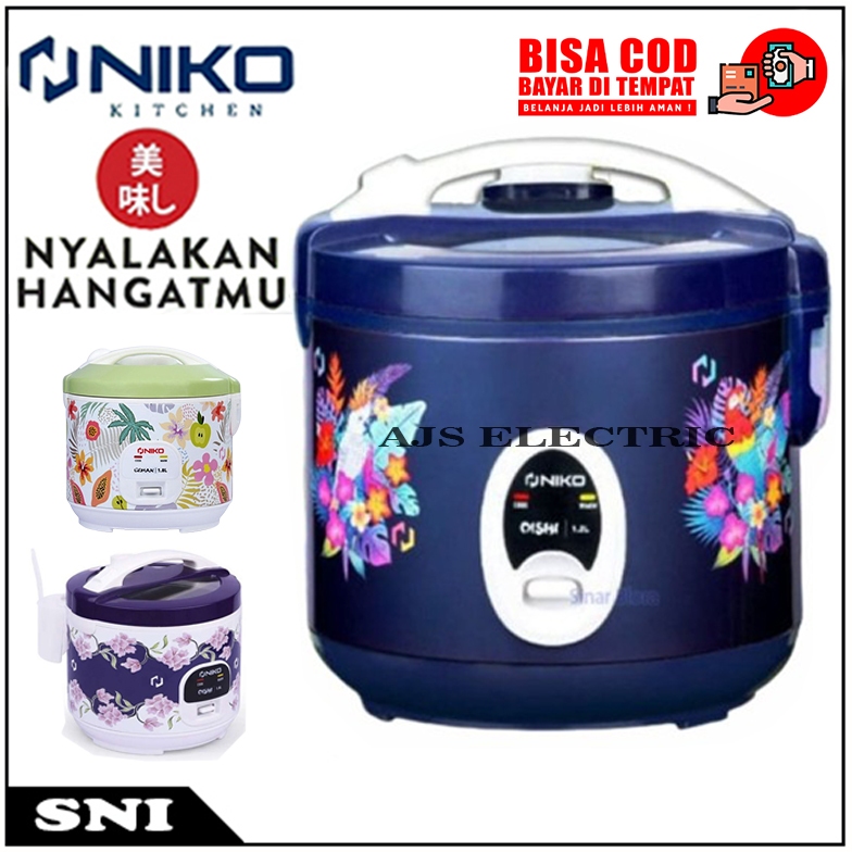 Niko Rice Cooker Mini 1.2 Liter Mejikom 3In1 Oishi Amazon Penanak Nasi