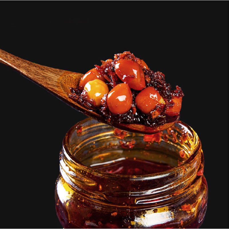 

Lao Gan Ma Black Bean 280gr / Chilli In Oil / Hot Chilli Sauce / Spicy Chilli Crispy