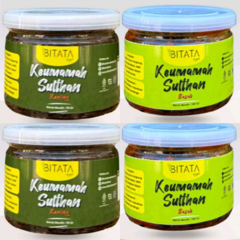

Keumamah kering Sulthan siap saji BITATA