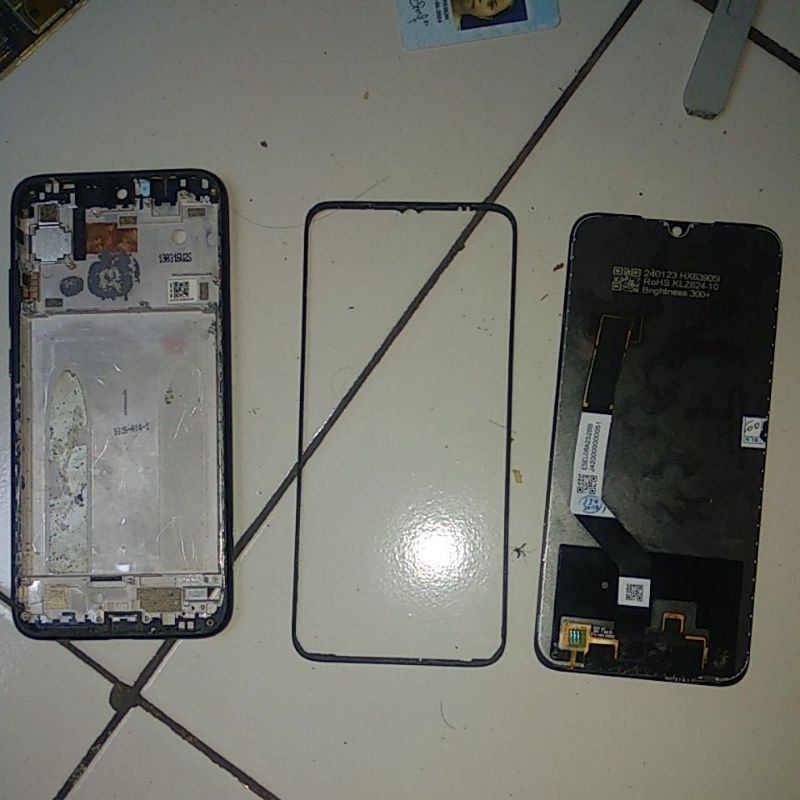 LCD FRAME REDMI NOTE 7 4/64 1 PAKET COPOTAN