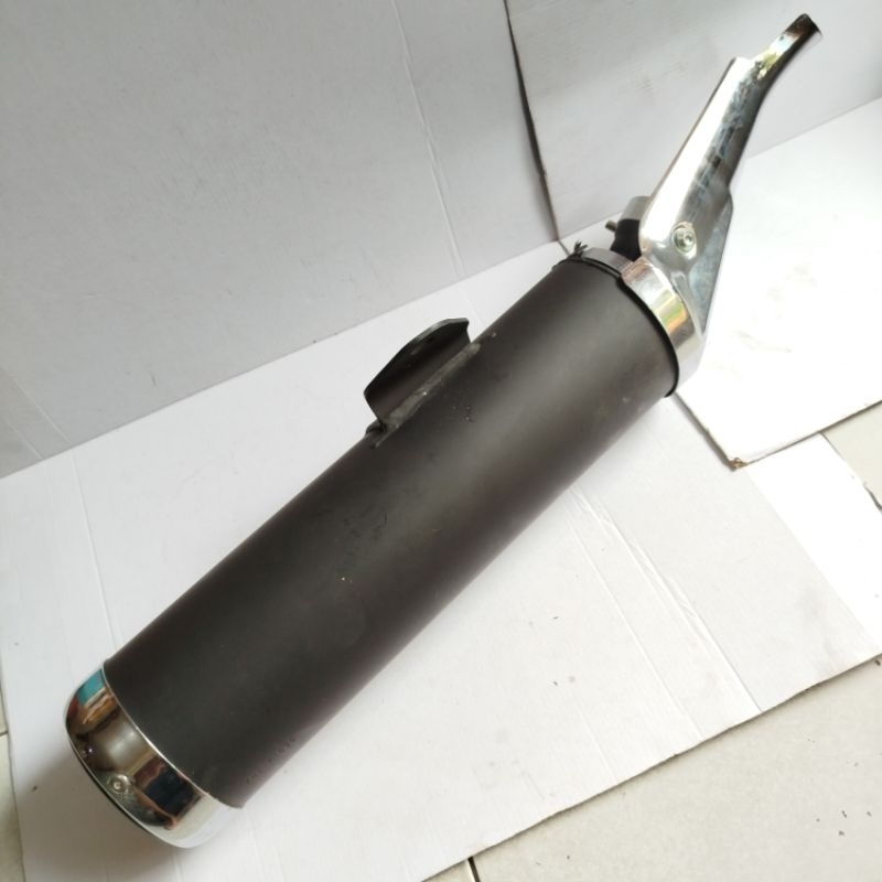 Knalpot Kawasaki ninja 250 Original kaya baru bisa di cb herex gl pro gl max c700 c800 grand