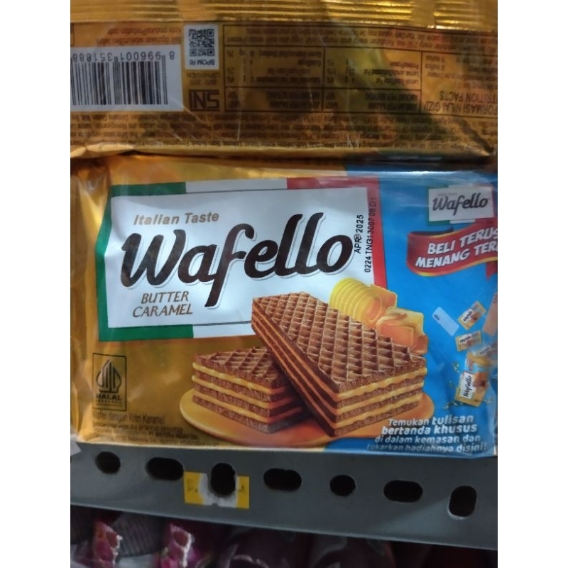 

Wafello wafer 43 gr 1 pak isi 10 bks