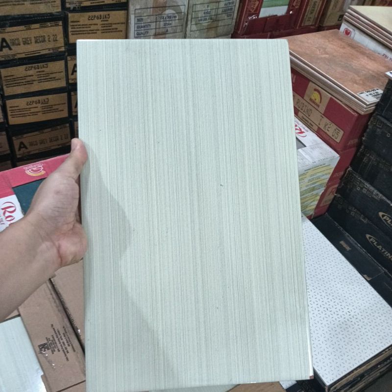 keramik dinding Platinum Nolia Dark Green 25x40 kw2 /dus (kilap)