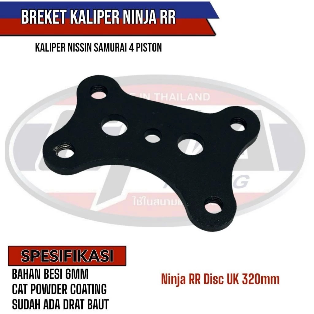 Breket NINJA RR Kaliper NISSIN SAMURAI 4 Piston