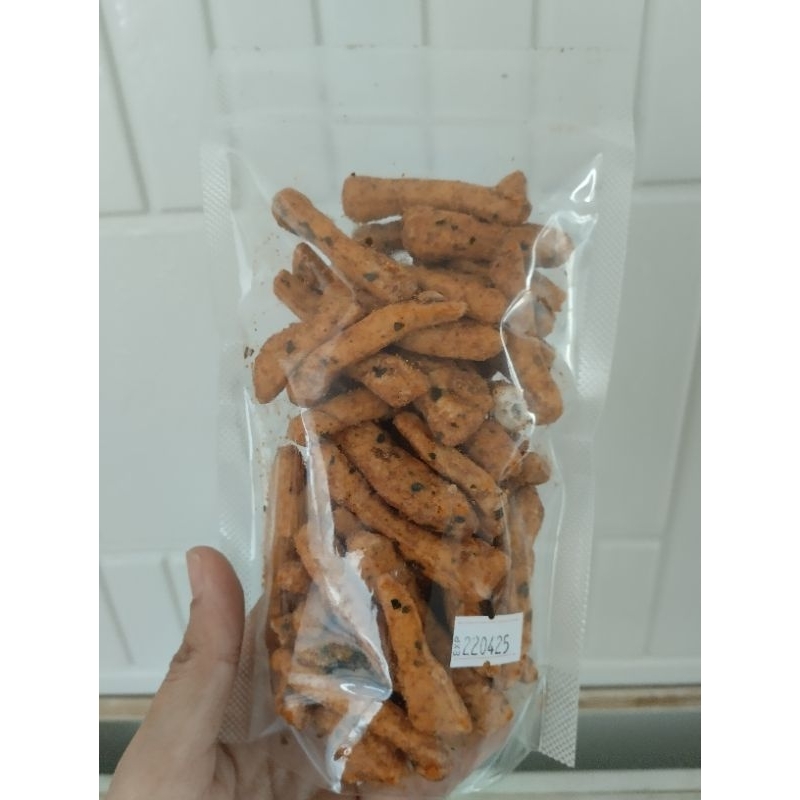 

Cemilan Basreng Stik Pedas uk 110gr