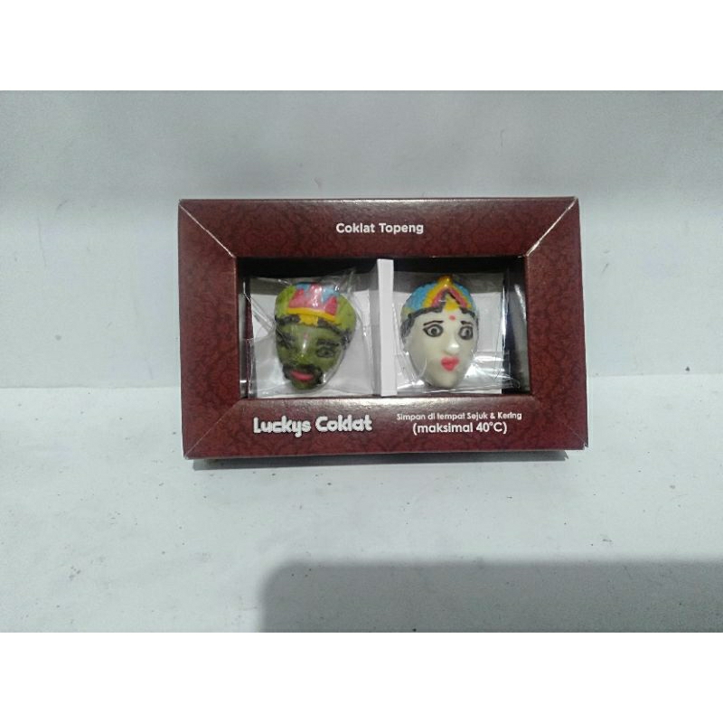 

luckys coklat topeng isi 2 oleh oleh camilan malang