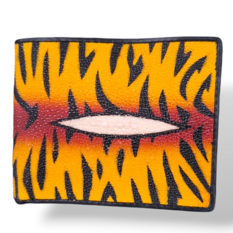 Dompet pria lipat asli dari kulit ikan pari original