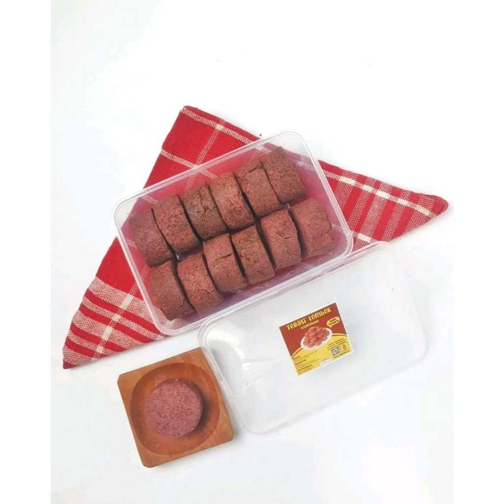 

STOK GK BANYAK..Terasi Panggang, Oven isi 12 ( Terasi Lombok) uk 500 gram