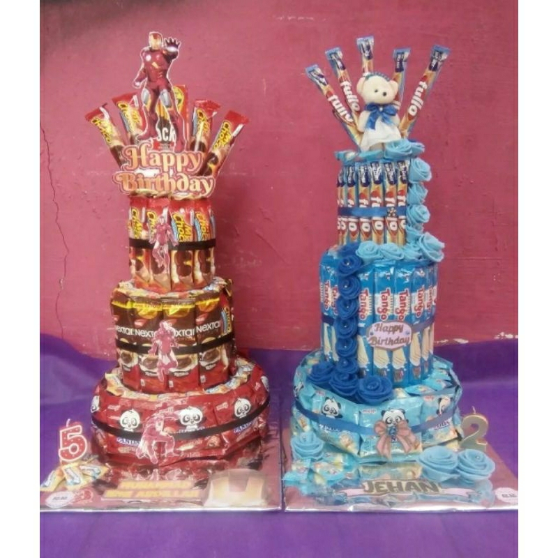 

SnackTower Snackcake Ultah by Bucket Custom RR Banjarmasin