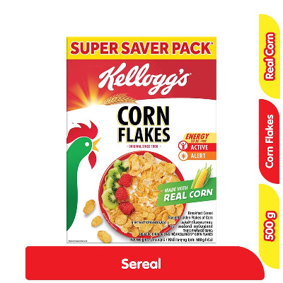 Kellogg's Corn Flakes Cereal 500 Gr Box 500Gr Sereal Kelloggs