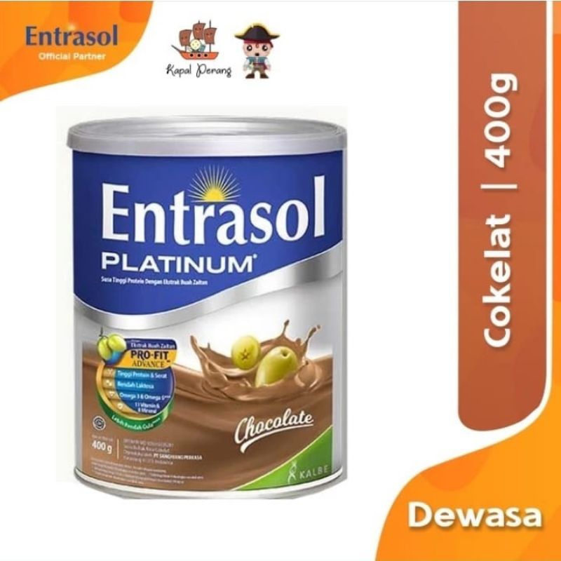 

ENTRASOL PLATINUM COKLAT 400 GRAM