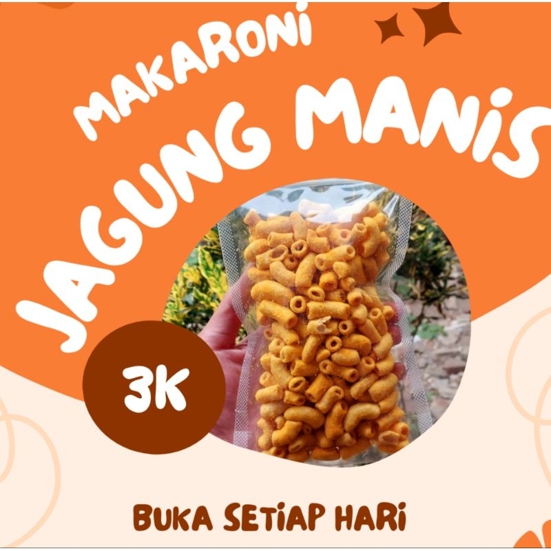 

snack makaroni rasa jagung manis 70 gr