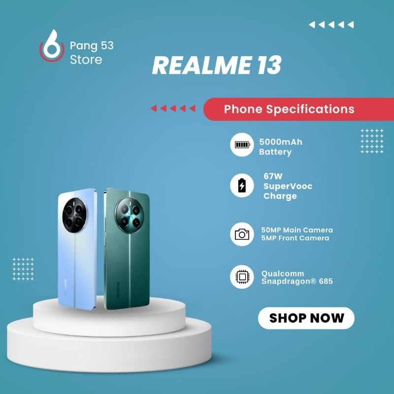 PROMO 12.12 Realme 13 Garansi Resmi