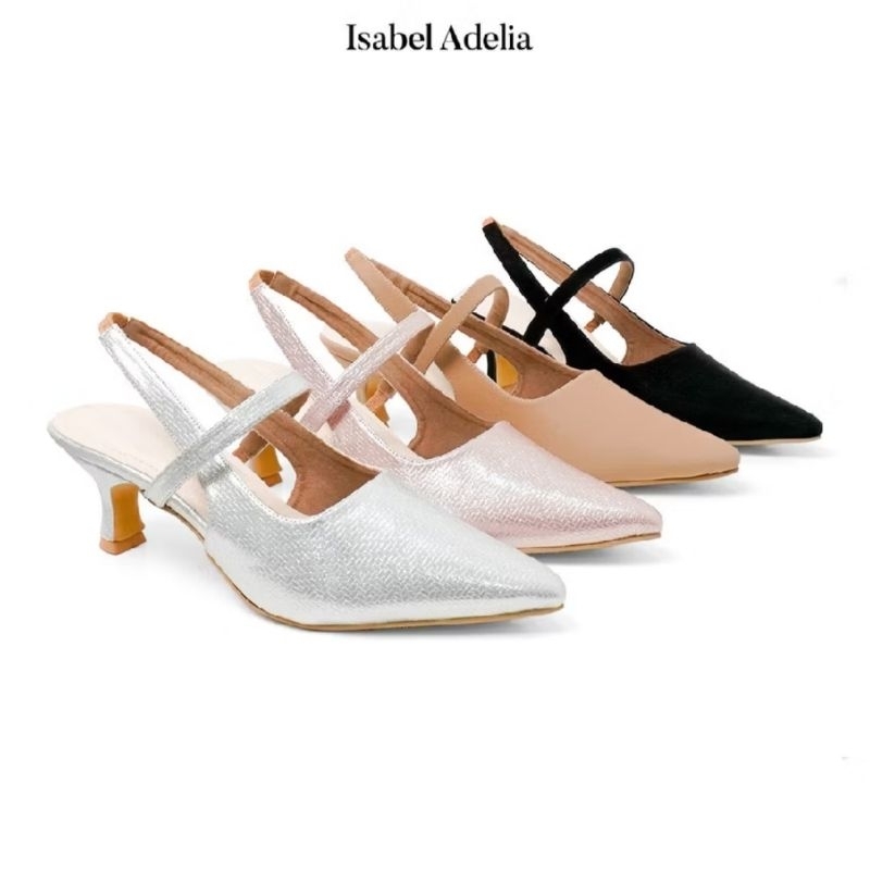 isabel adelia sepatu heels sepatu wisuda