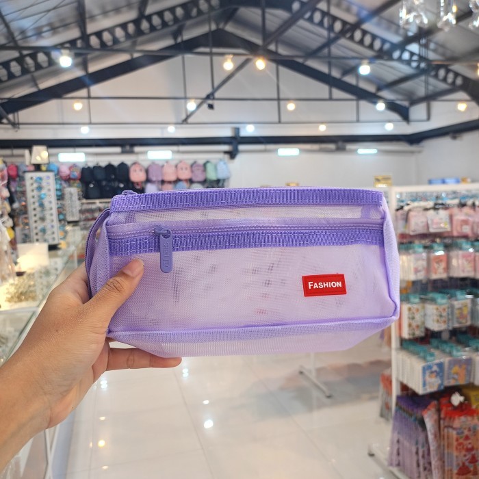 Tempat Pensil Imp 2307 Atk2 /Tempat Pensil Anak Perempuan / Tempat Pensil Jaring - Perlengkapan Anak