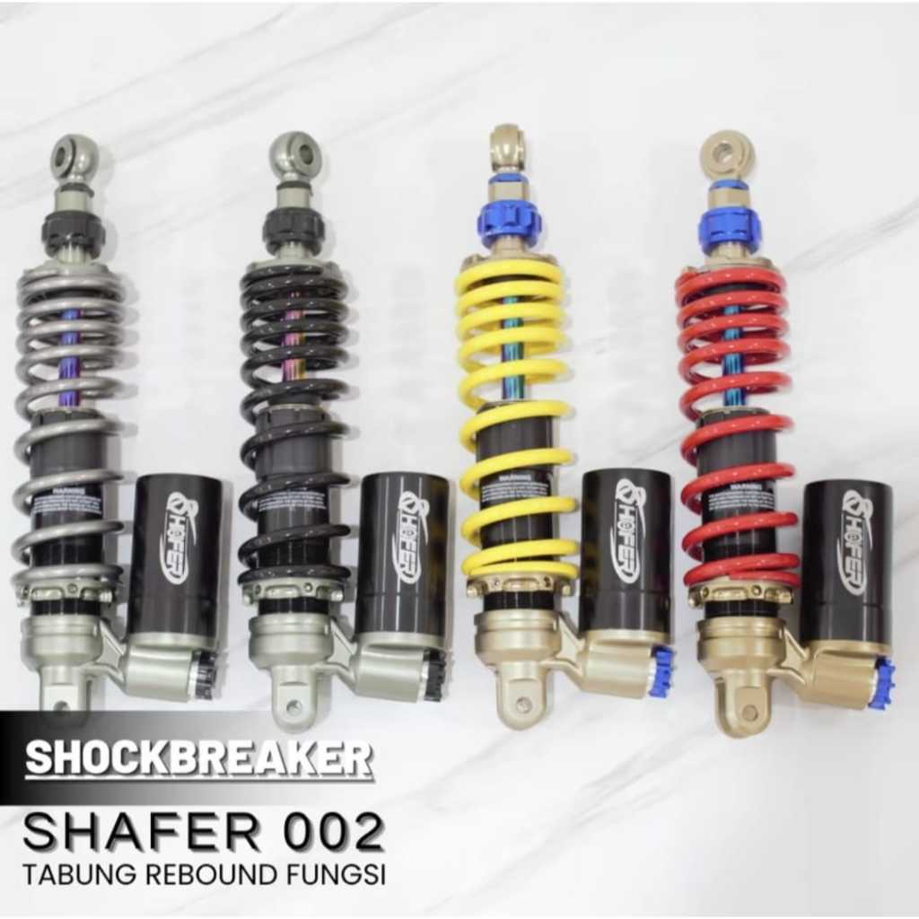 SHOCK BREAKER SHAFER 002 300MM 325MM TABUNG BAWAH KLIK REBOUND KLIK KOMPRESI AKTIF SHOCKBREAKER LEXY