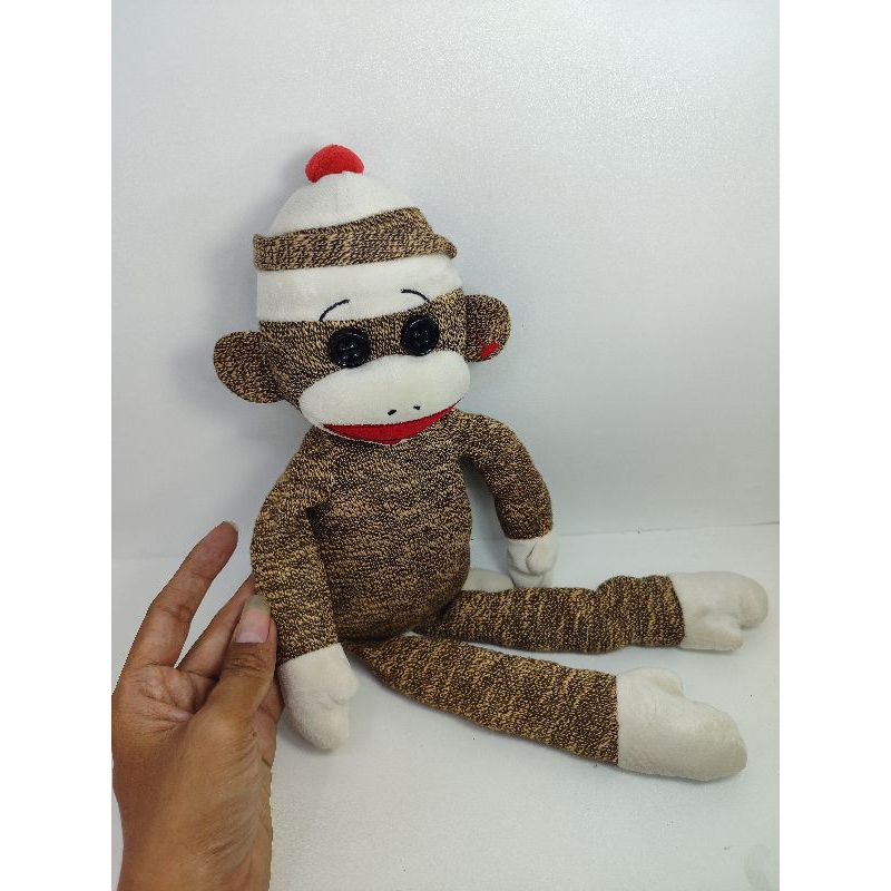 boneka monkey shock original ty brand