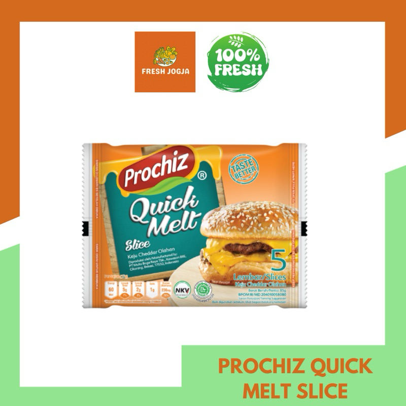 

Keju Prochiz Quick Melt Slice | Fresh Jogja