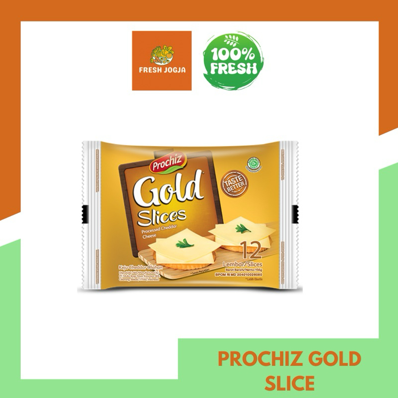

Keju Prochiz Gold Slice | Fresh Jogja