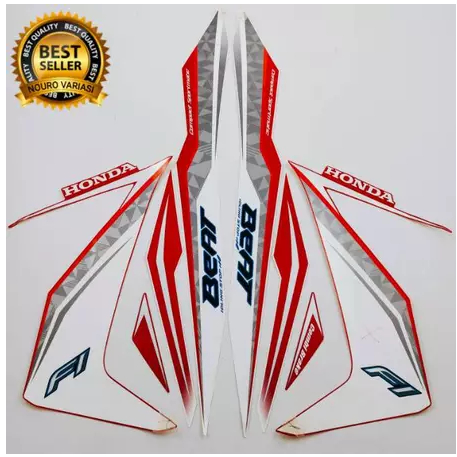 STIKER STRIPING HONDA BEAT FI ESP IDLING 2017