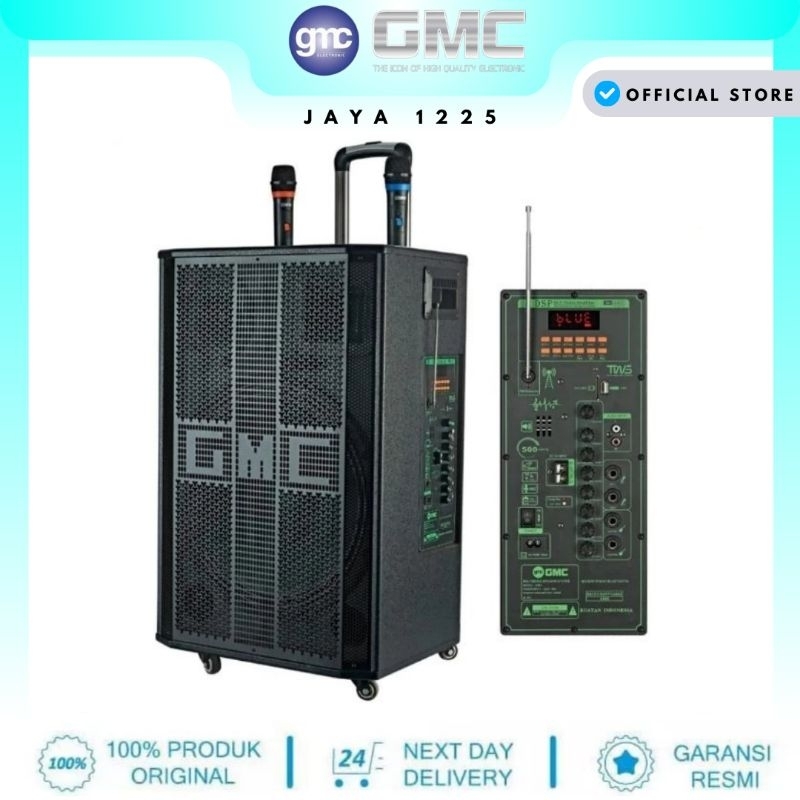 SPEAKER GMC 899U FREE MIC WIRELES 2PCS
