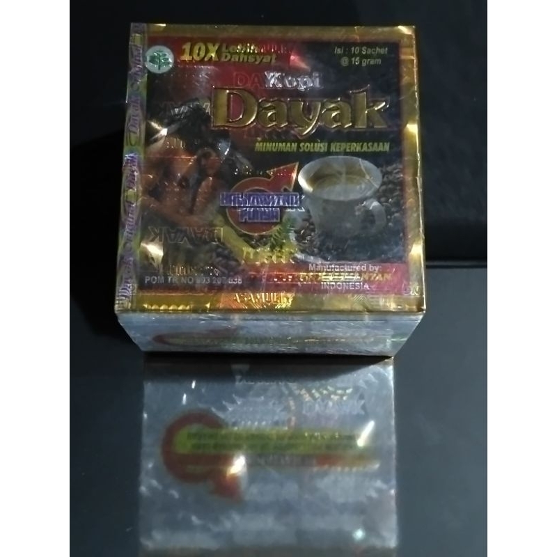 

Paket 10 Box Kopi Dayak Asli Original