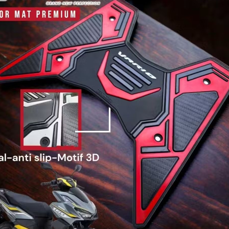 Karpet Honda Vario 160 Aksesoris Pijakan Kaki Vario 160 2022-2024 2025