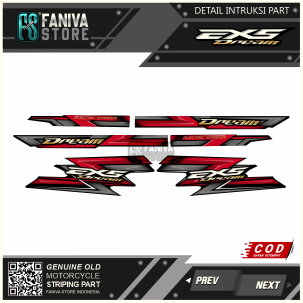 STRIPING ASTREA PRIMA / STRIPING PRIMA CUSTOM / STRIPING ASTREA PRIMA TERBARU