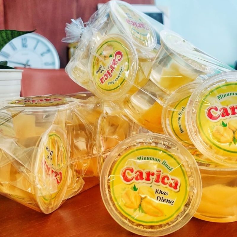 

Carica khas Dieng/manisan isi 6 cup rasa standar