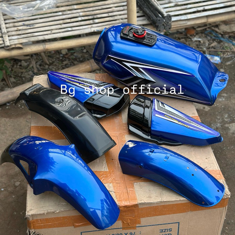 Cover Body Set Rx King Bodi Set Rx King Biru Tahun 2004