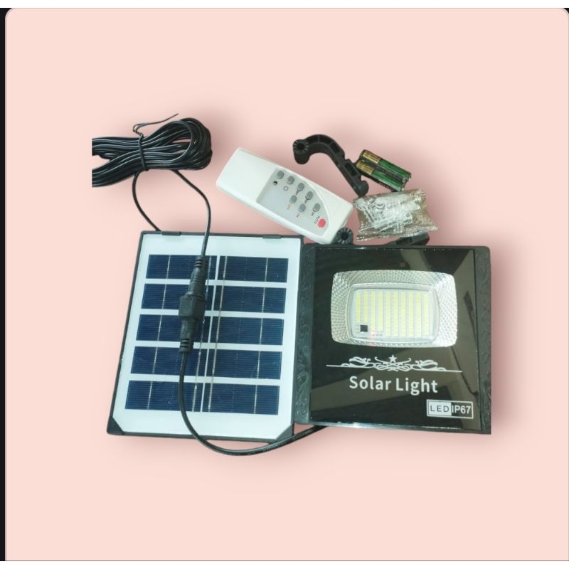 Lampu Tenaga Surya LED 50 watt  Light IP67 Waterproof Lampu Sorot