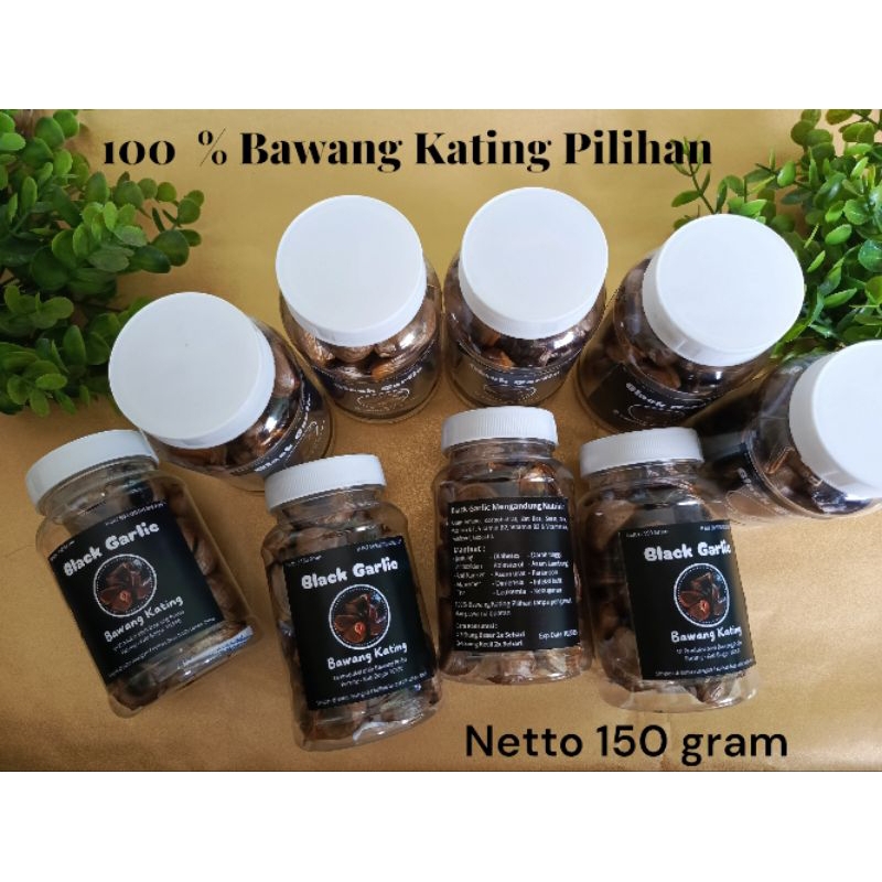 

BLACK GARLIC BAWANG HITAM KATING 150 GRAM