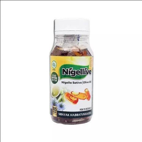 

NIGELLIVE / Minyak Habbatussaudah Plus Minyak Zaitun100 Kapsul