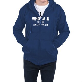 Jaket Hoodie WHO.AU California USA 1849 -1920 / Jaket WHO AU Full Bordir Premium Quality Pria Wanita