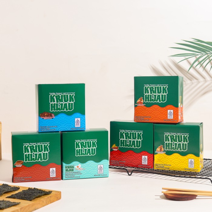 

KRIUK HIJAU UKURAN 4g 1 BOX ISI 12 PCS-1 KARTO ISI 5 BOX HARGA SATUAN-KARTON-GROSIR