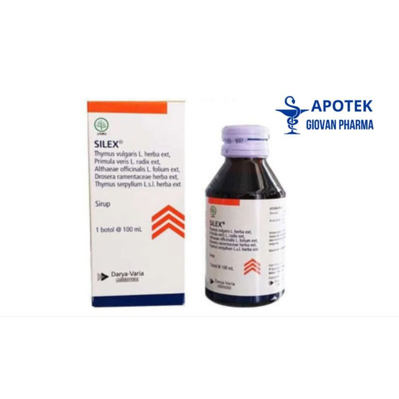 SILEX SIRUP 100 ml/ Obat berdahak herbal/Obat Batuk ibu hamil & menyusui