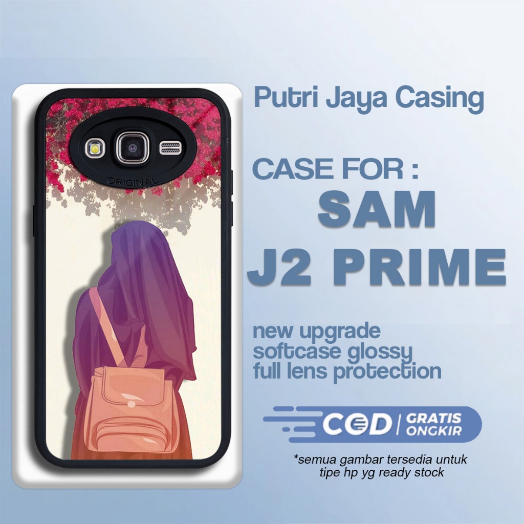 Case Samsung J2 Prime Terbaru Hijab Hardcase Softcase Glossy Casing Samsung J2 Prime Terlaris