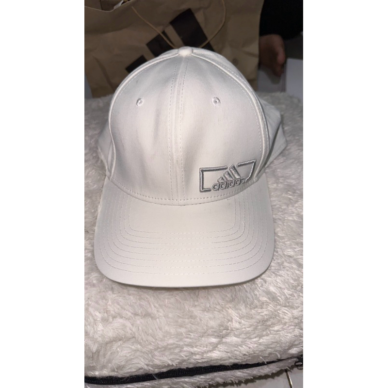Topi Adidas Putih abu
