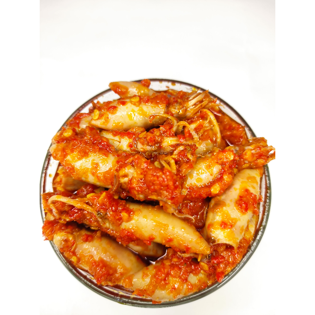 

SAMBEL CUMI ASIN UTUH TANPA PENGAWET EXTRA PEDAS 25 GR