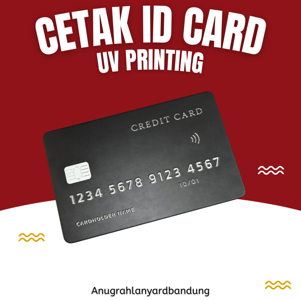 Cetak Custom Print UV DESAIN ID CARD NAME TAG PVC RFID E-TOLL BERKUALITAS TERBARU